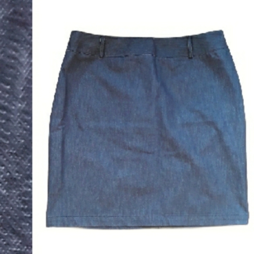 Apt. 9 Denim Midi Skirt - Size 16 Dark Wash Jean Skirt